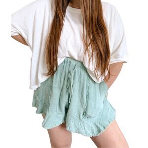 Free People One Solona Shorts size Large Green